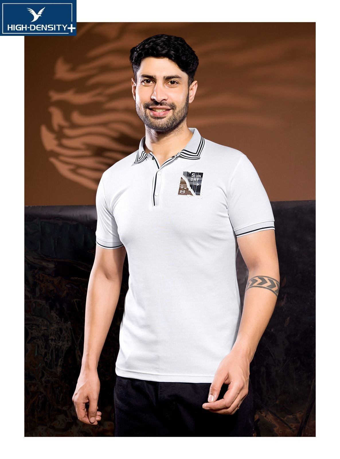 Vol 4852 To 4859 High Density Interlock Mens Tshirts Exporter