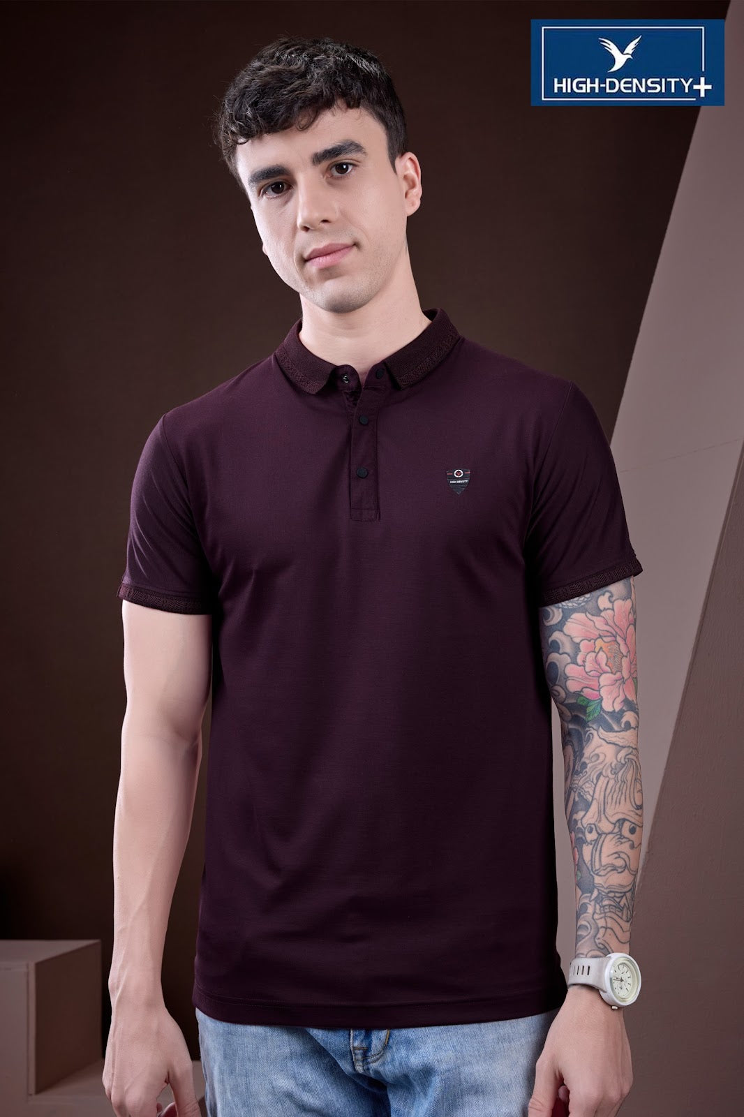 Vol 5588 To 5595 High Density Tencil Lycra Mens Tshirts Supplier India