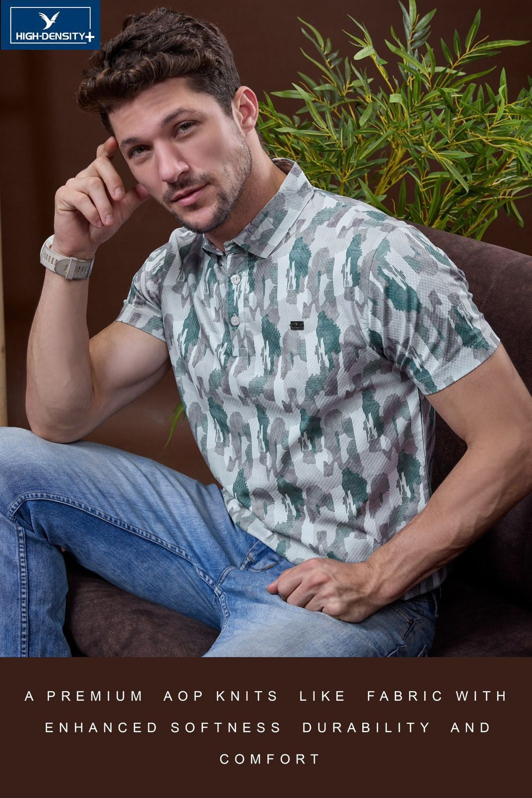 Vol 5835 To 5842 High Density Aop Mens Tshirts Wholesaler India