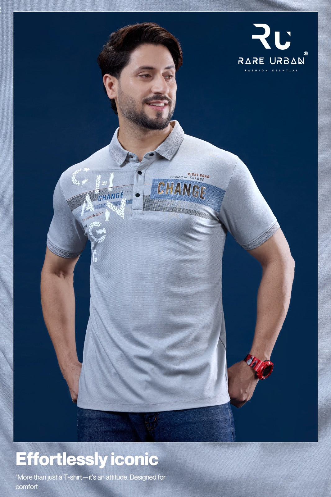 Vol 6069 Rare Urban Tencil Lycra Mens Tshirts Manufacturer