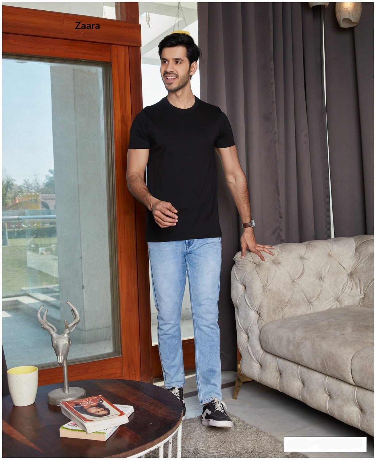 Vol 61-81 Zaara Cotton Biowashed Mens Tshirts Manufacturer Ahmedabad