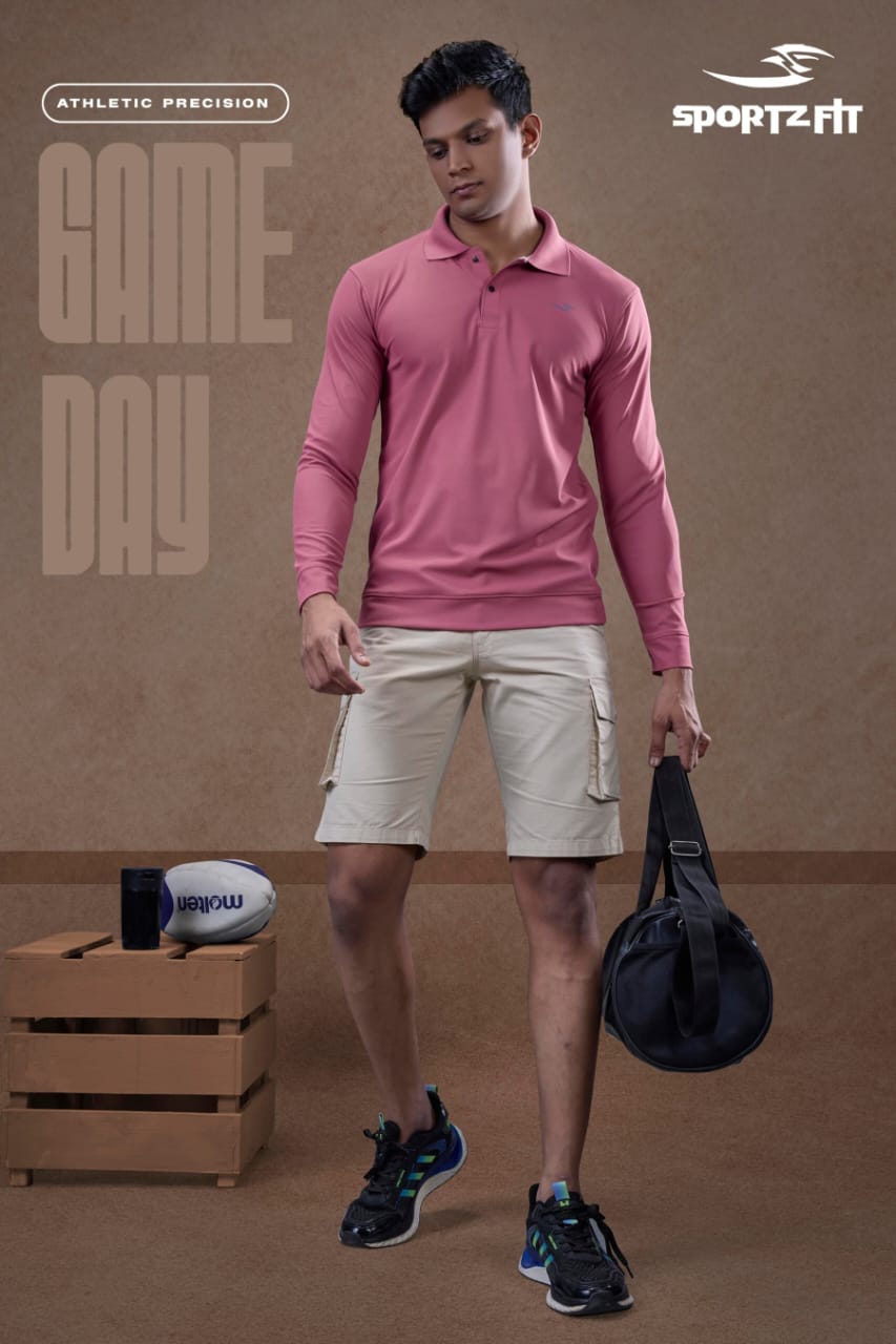 Vol 6329 Pk 324 Sportz Fit Airtex Mens Tshirts Wholesale Price