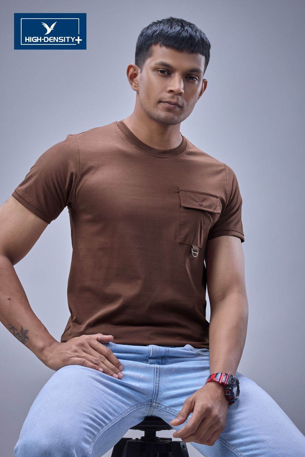 Vol 6680-6687 High Density Interlock Mens Tshirts Manufacturer Ahmedabad