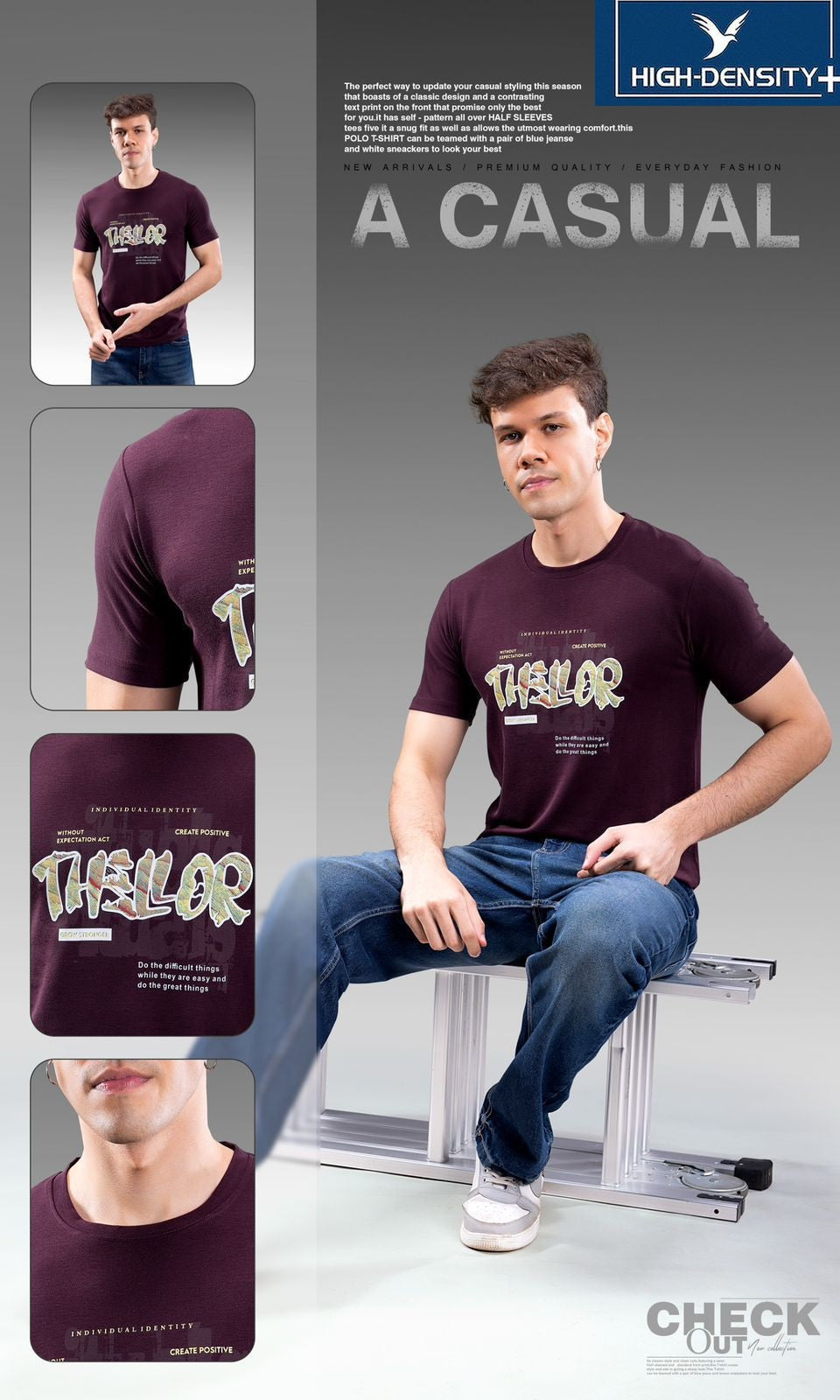 Vol 7161 To 7170 High Density Lycra Mens Tshirts Supplier India