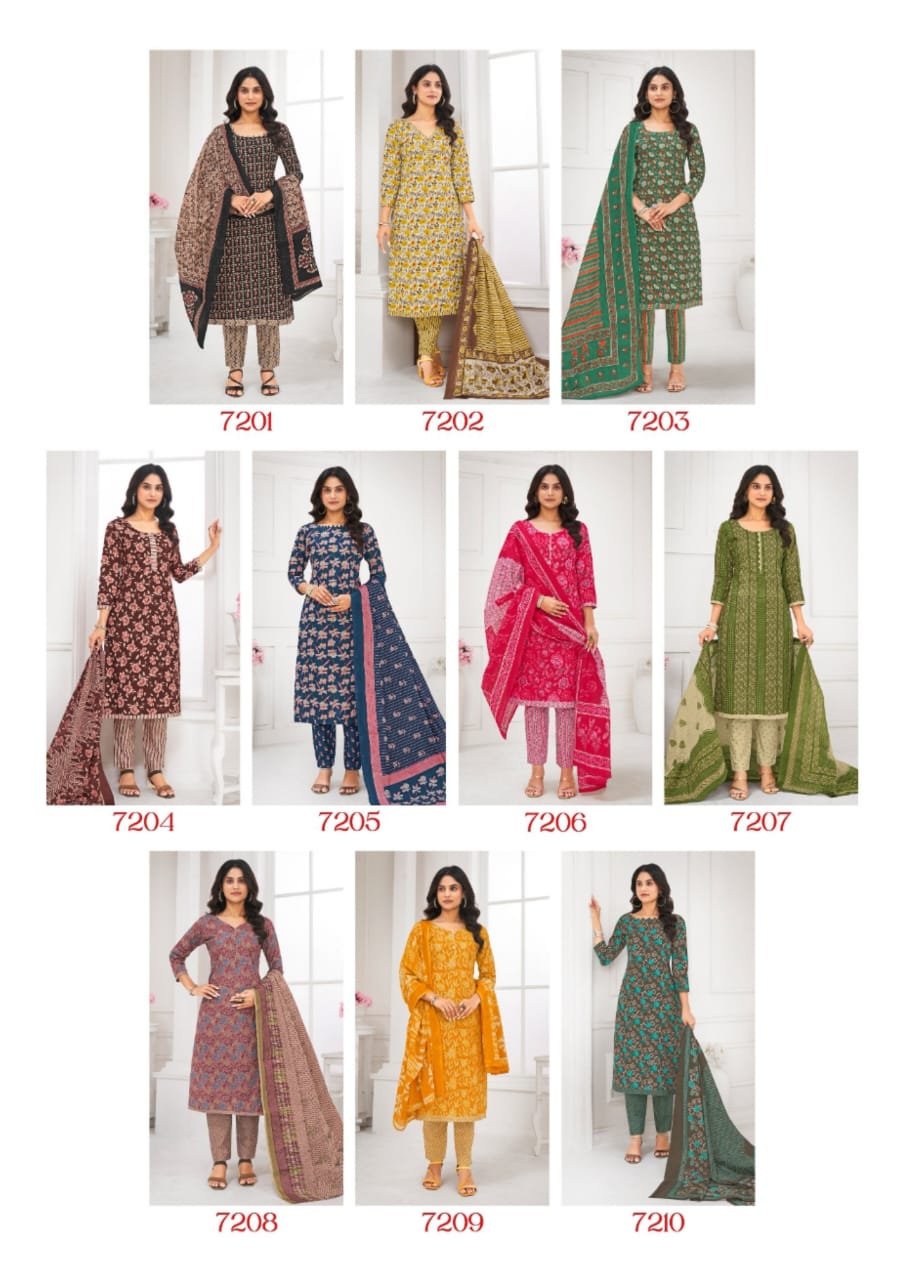Vol 72 Laado Cotton Pant Style Suits Wholesale Price
