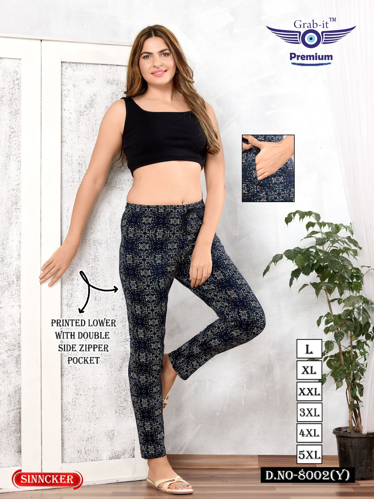 Vol 8002 Y Grab It Sinker Women Night Lower Exporter Gujarat