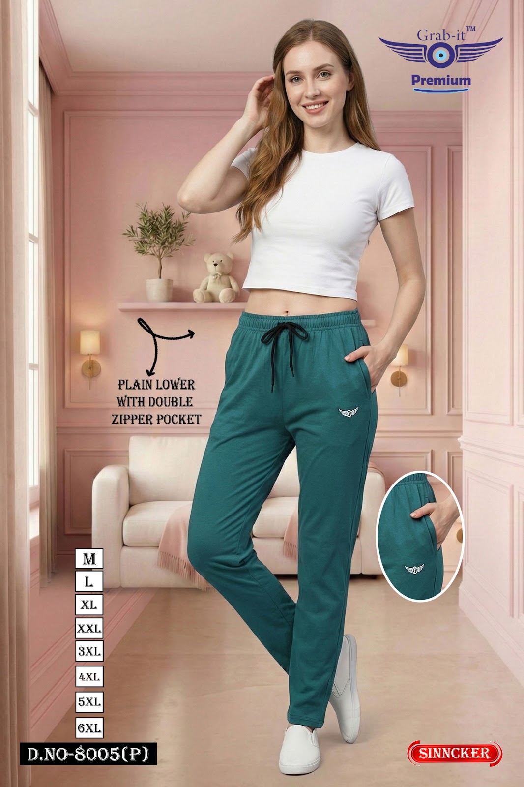 Vol 8005 P Grab It Sinker Women Night Lower Wholesaler India