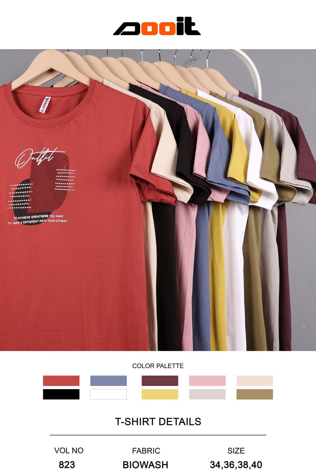 Vol 823 Dooit Mens Tshirts Wholesale