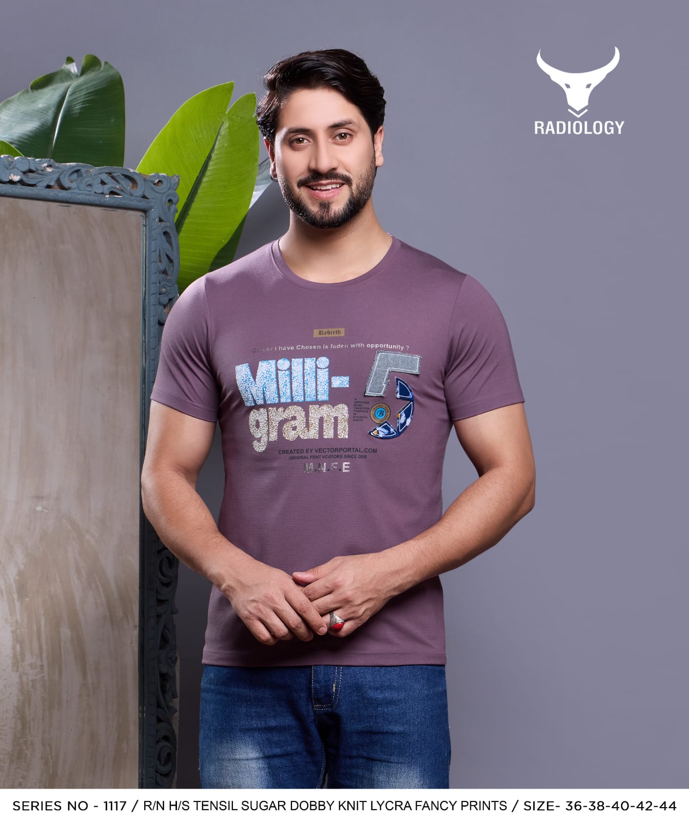 Vol No 1117 Radiology Knit Lycra Mens Tshirts Manufacturer Gujarat