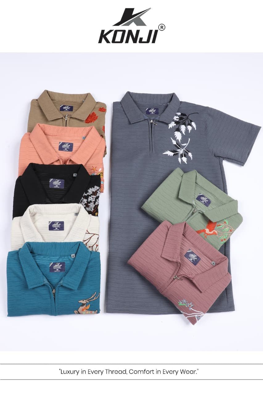 Vol No 519 Konji Mens Tshirts Exporter India