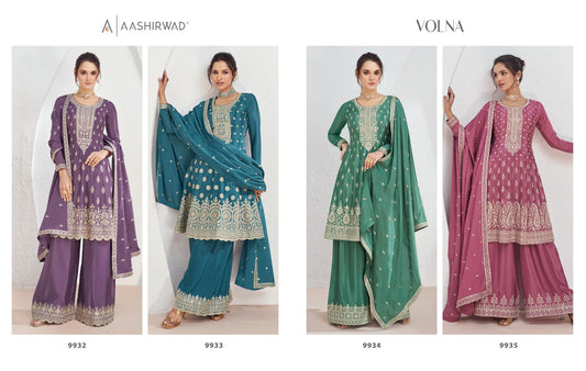 Volna Aashirwad Creation Premium Silk Readymade Suits