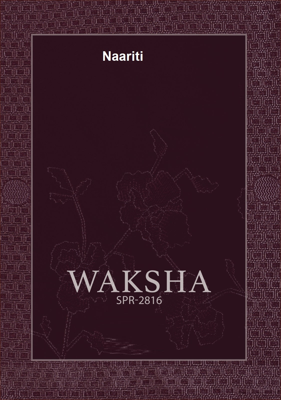 Waksha 2816 Naariti Silk Jacquard Pant Style Suits Exporter Gujarat
