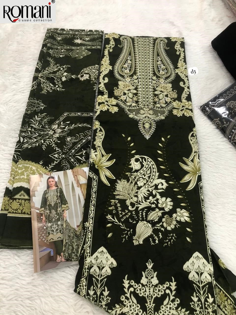 Aarzu Vol 23 Romani Soft Cotton Open picture Karachi Salwar Suits Manufacturer India