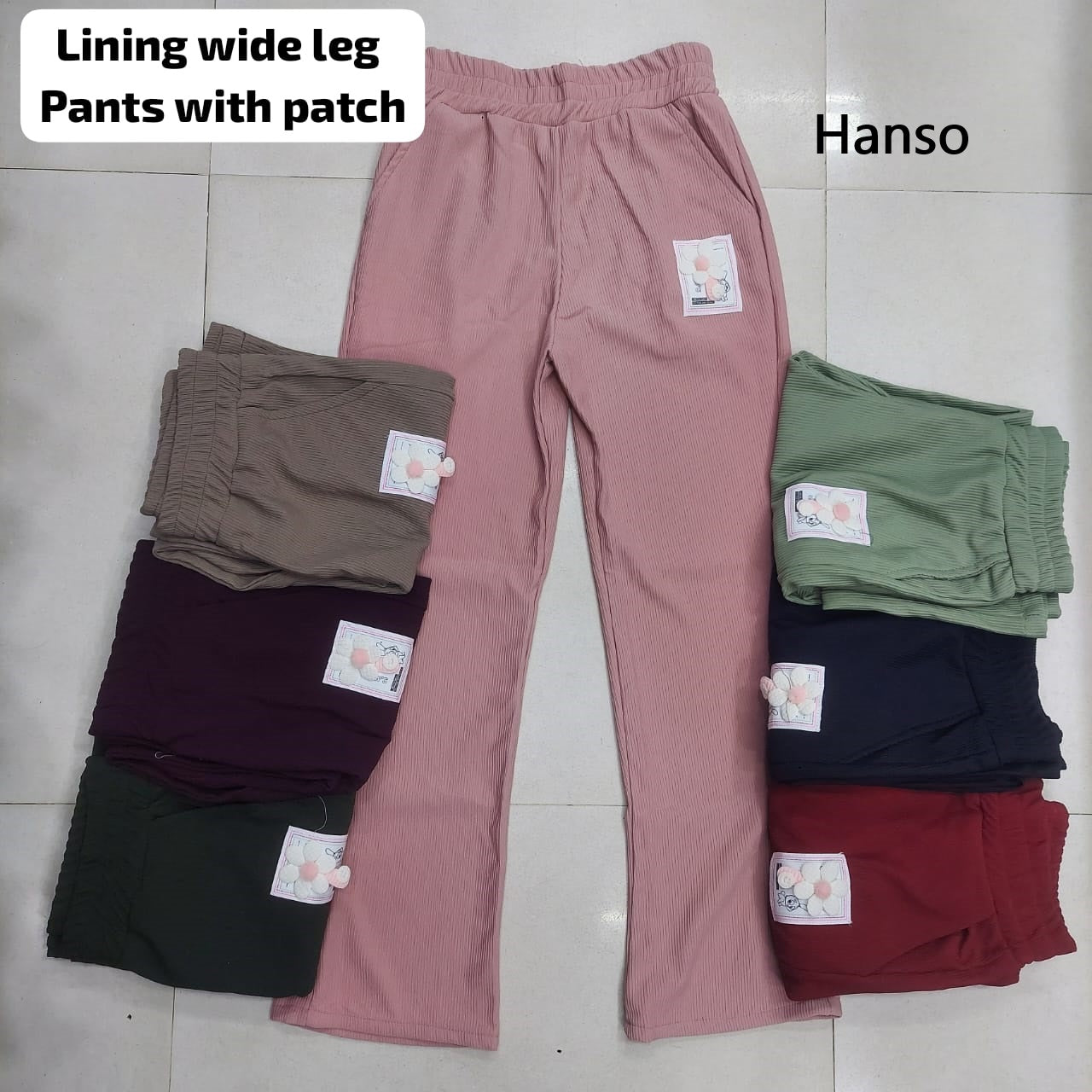 Wide Leg Hanso Women Pants Wholesale Price