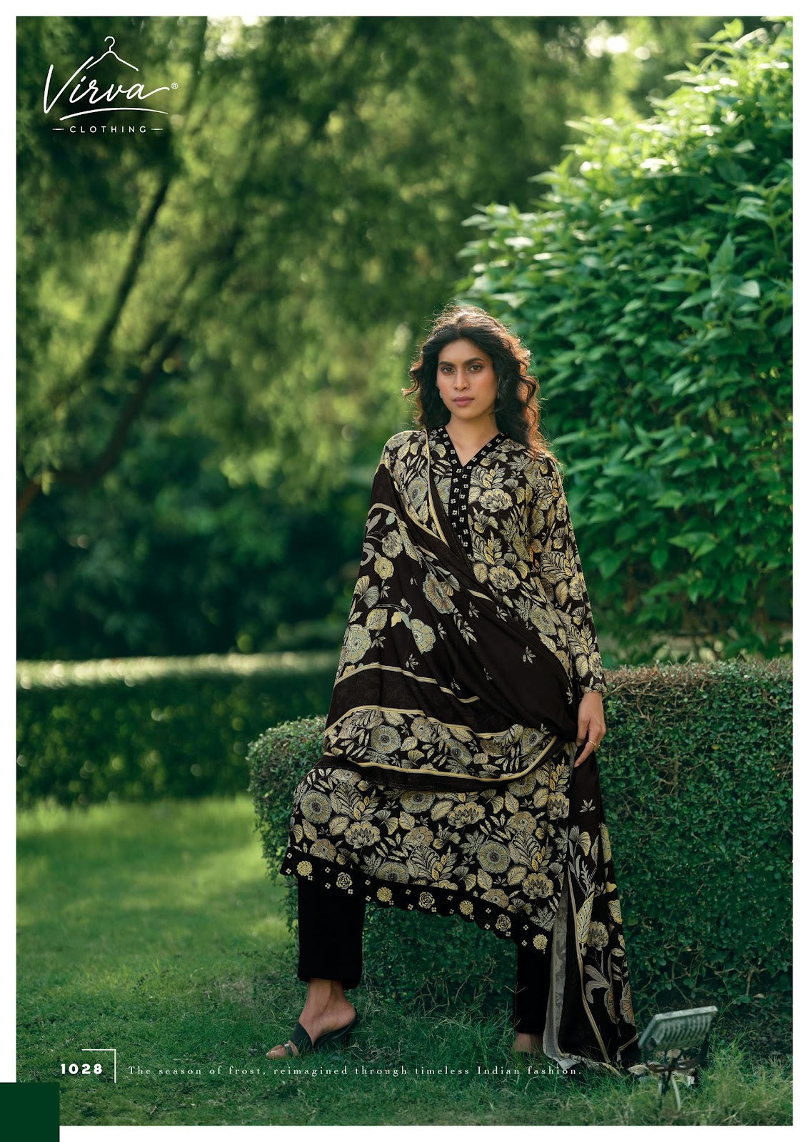 Winter Blossom Virva Viscose Pashmina Suits Wholesale Price