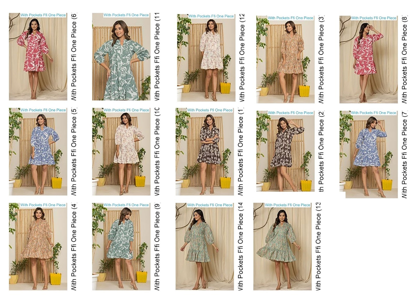 With Pockets Ffi Cotton One Piece Wholesaler