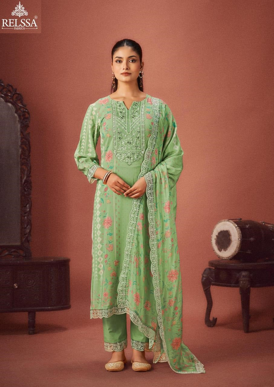 Yamberzal 5 Relssa Fabrics Pant Style Suits Wholesaler