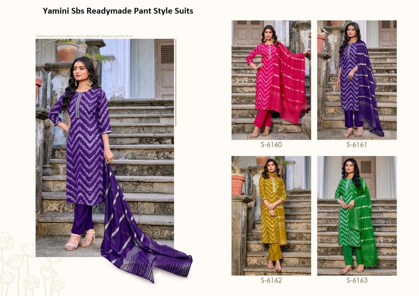 Yamini Sbs Modal Chanderi Readymade Pant Style Suits Manufacturer