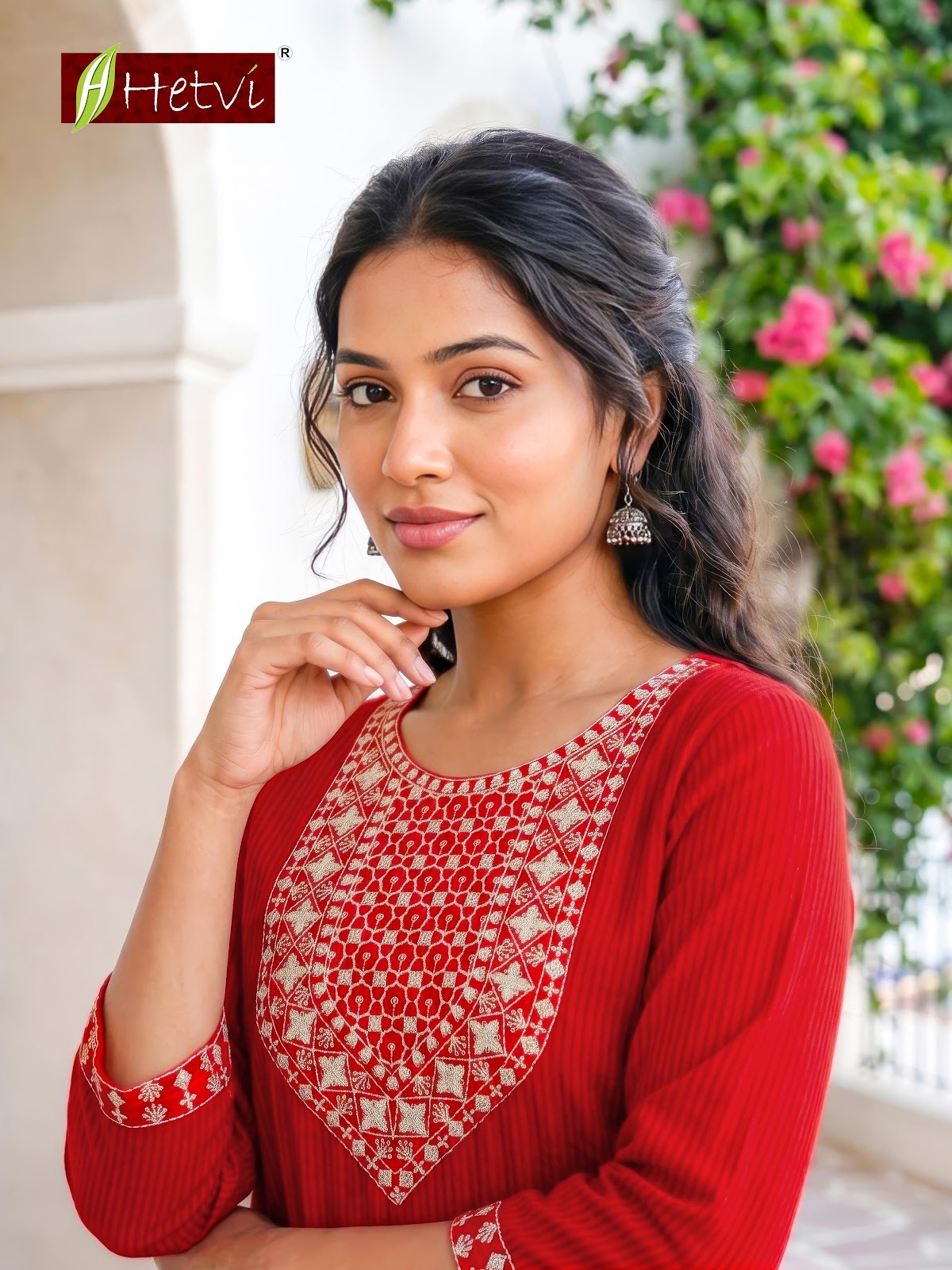 Yashvi Hetvi Cotton Kurti Pant Set Supplier Gujarat