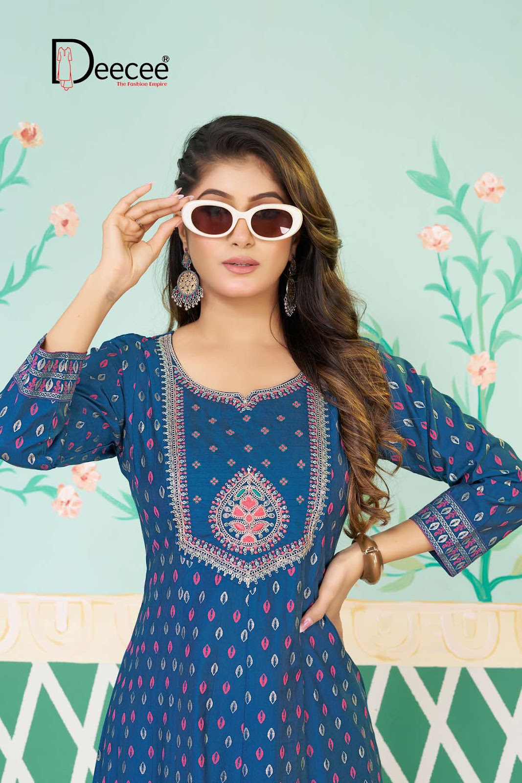 Yasmin Deecee Vatican Anarkali Kurtis Wholesaler Ahmedabad