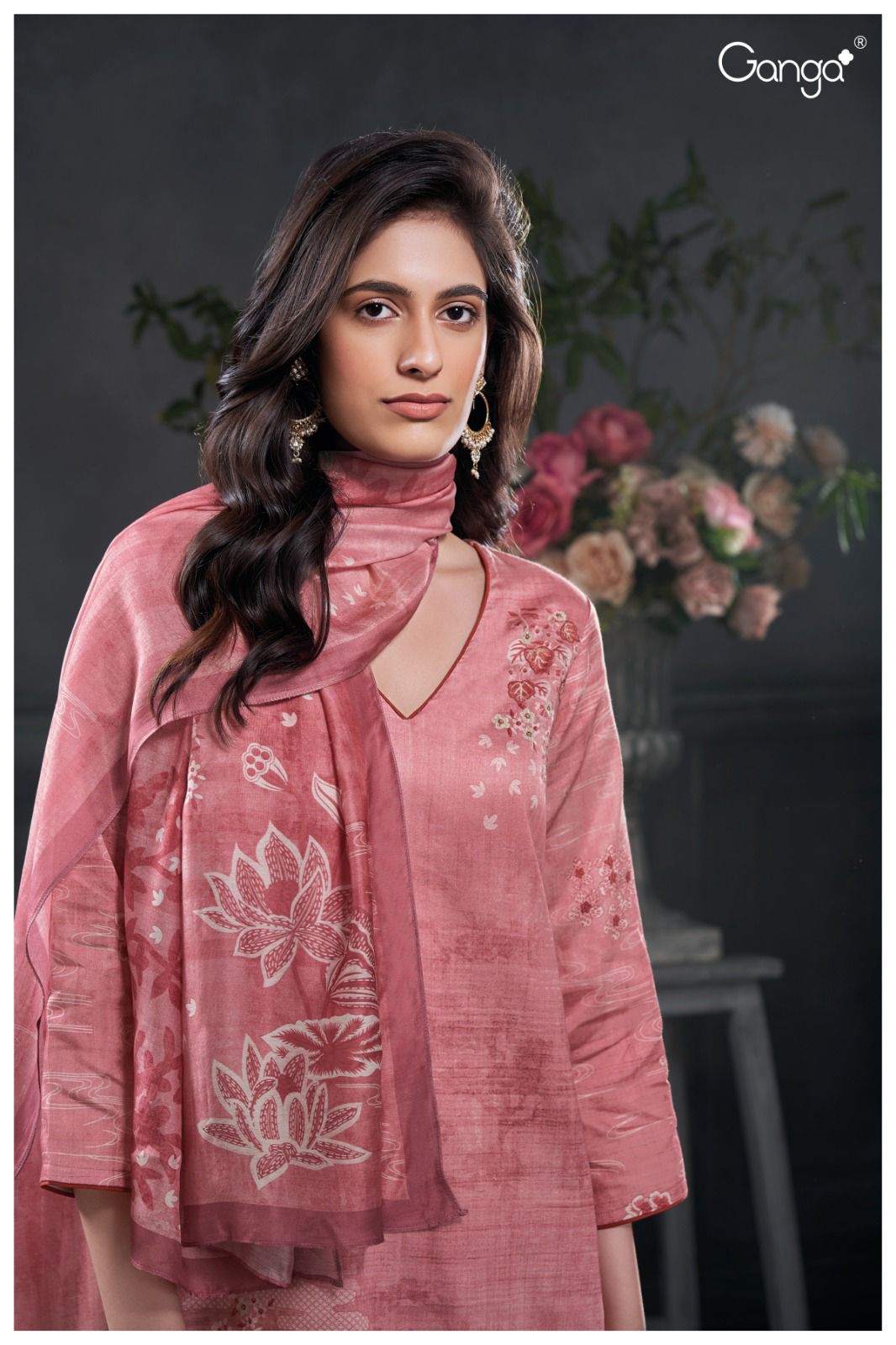 Yen S2782 Ganga Cotton Satin Plazzo Style Suits Wholesale Price