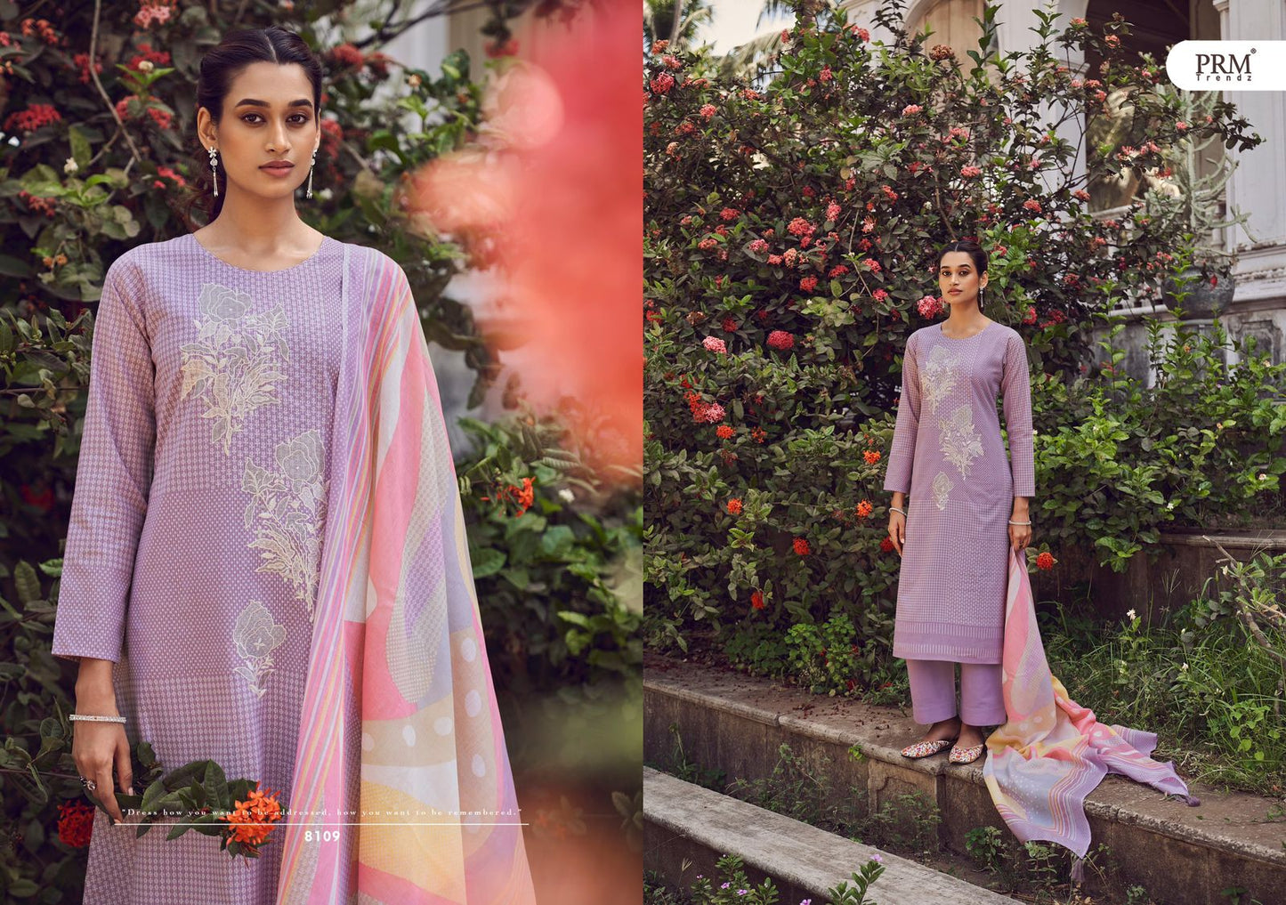Zaahira Prm Trendz Lawn Cotton Plazzo Style Suits