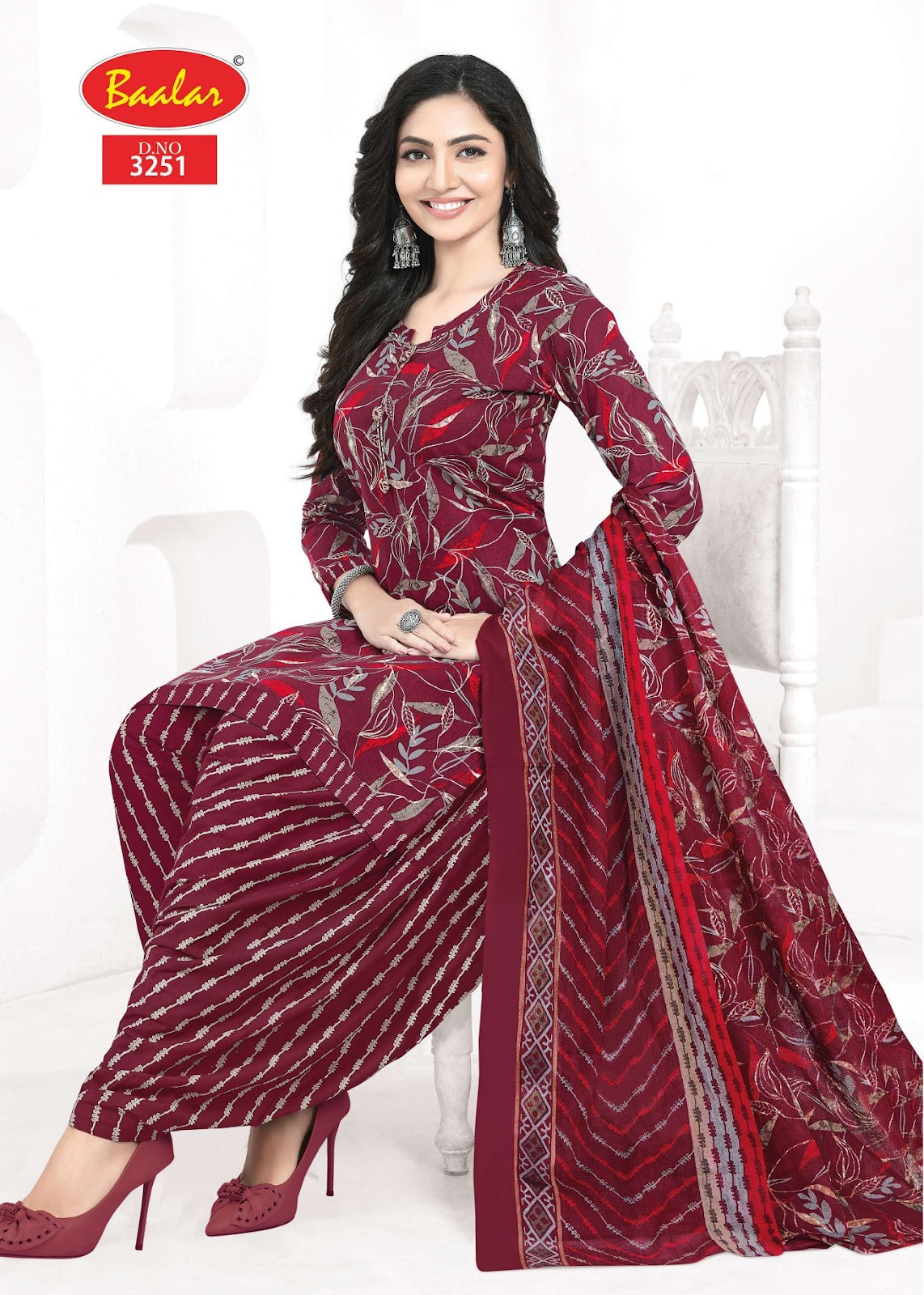 Zaara Vol 32 Baalar Cotton Dress Material Wholesaler Gujarat