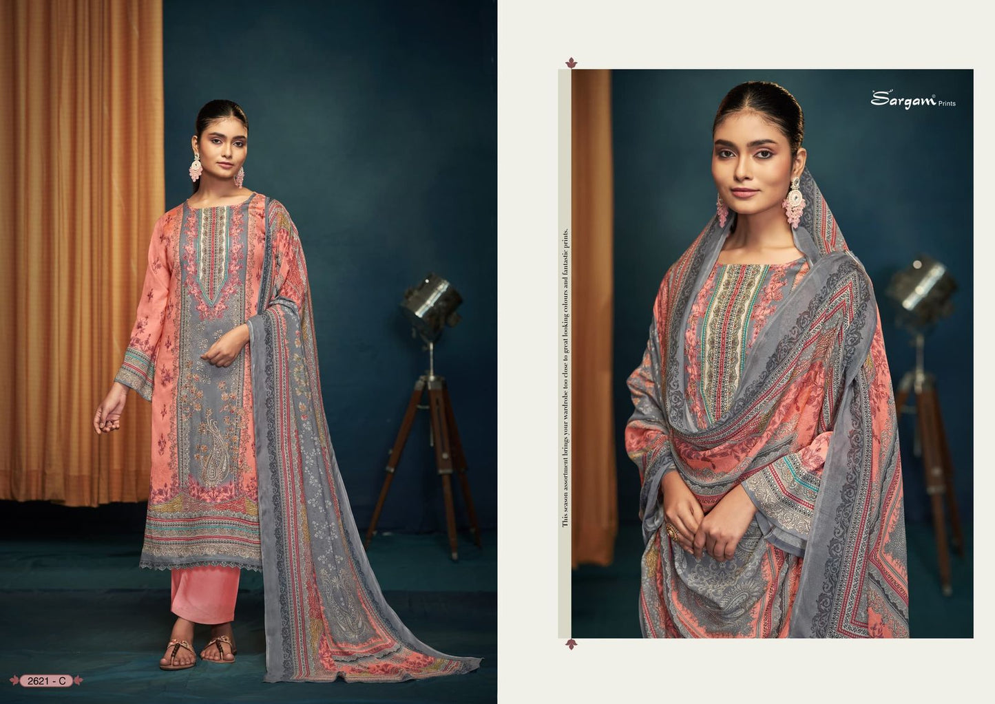 Zabin Sangam Prints Pure Jam Pakistani Salwar Suits Wholesaler