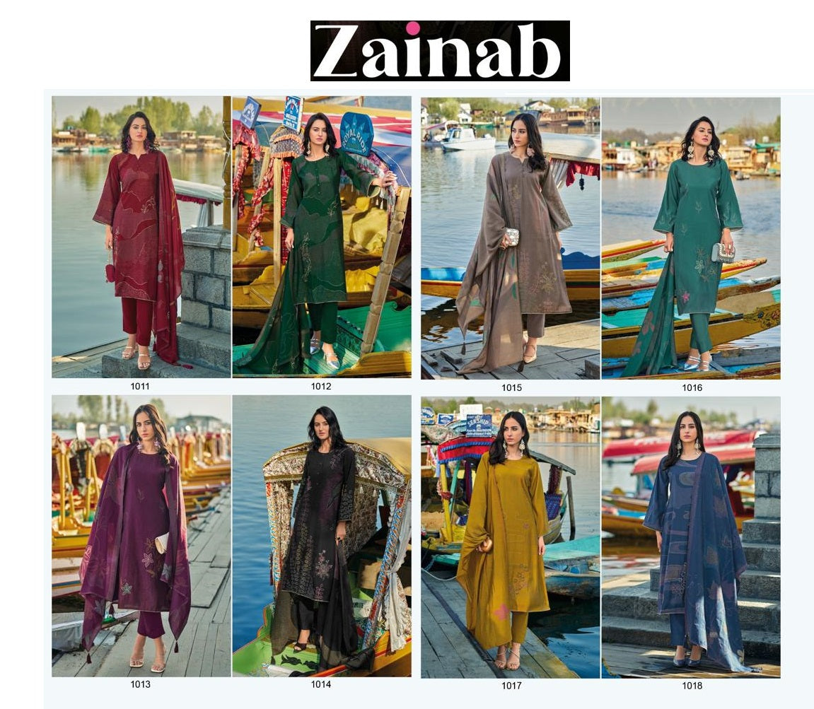 Zainab Kilory Viscose Muslin Pant Style Suits Exporter