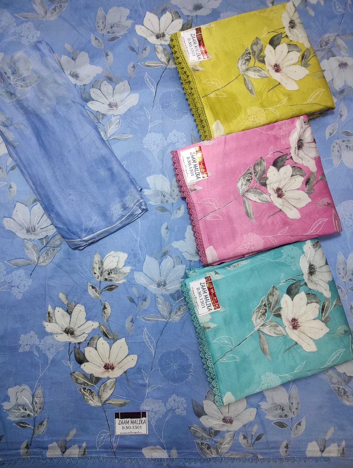 Zam Malika Sargam Prints Salwar Suits Supplier