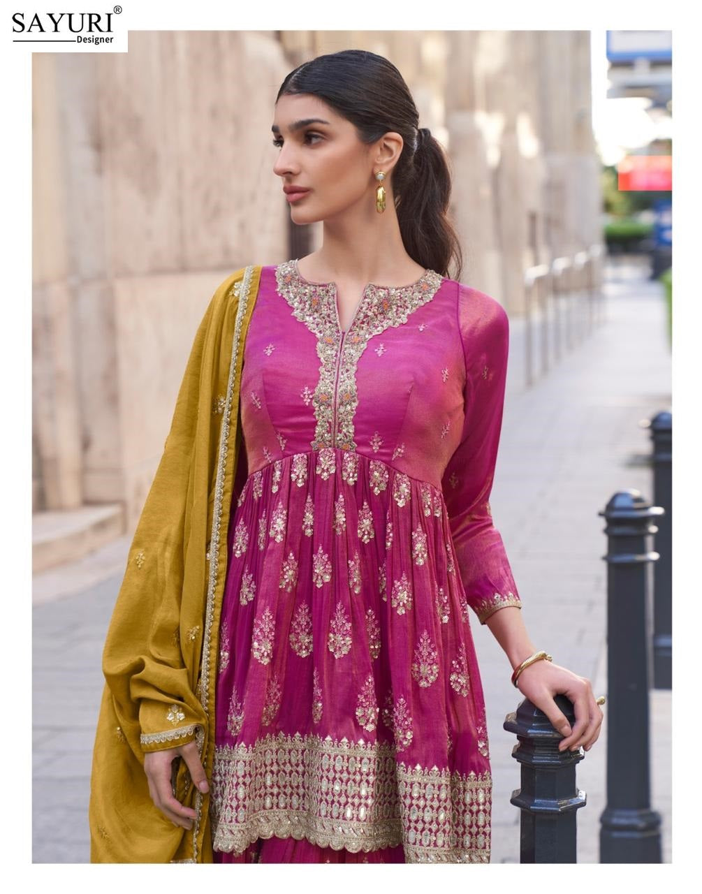 Zara Nx Sayuri Simmer Readymade Suits Manufacturer India