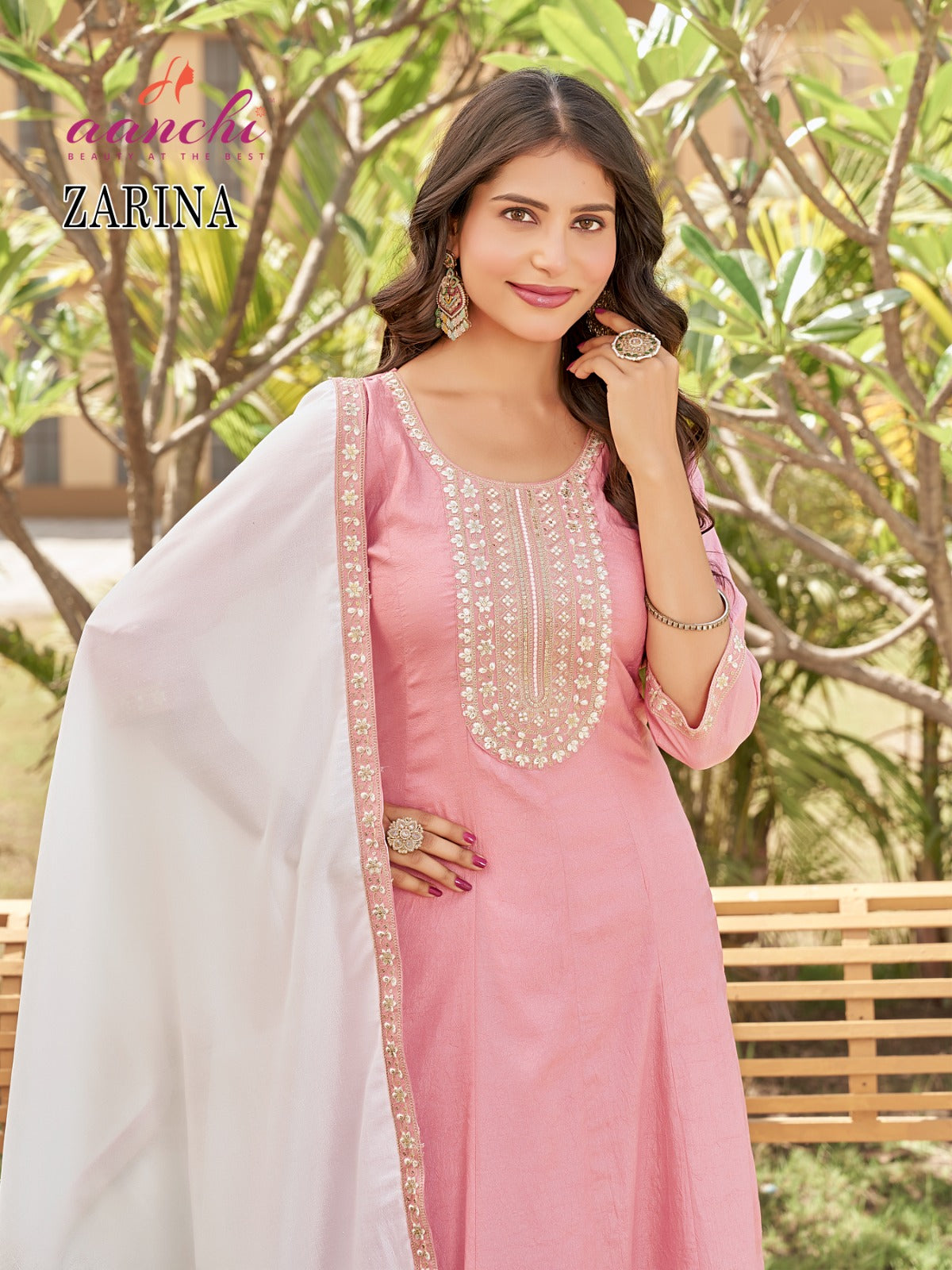Zarina Aanchi Readymade Pant Style Suits Supplier