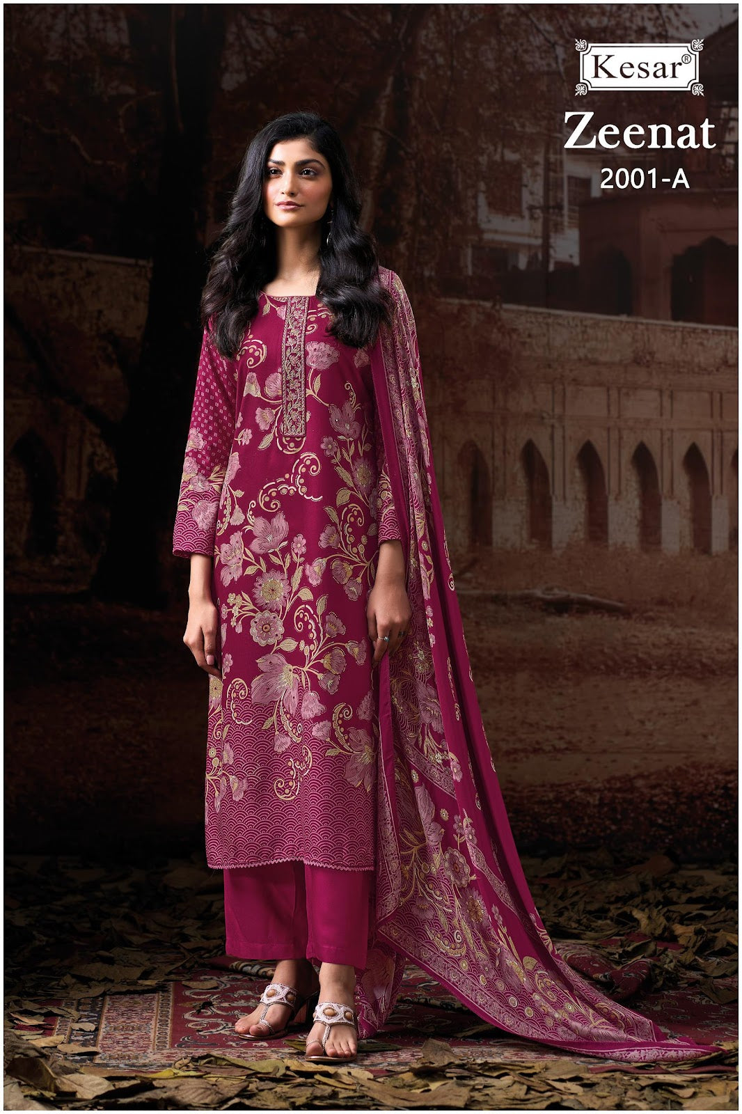 Zeenat Kesar Pashmina Suits Wholesaler Ahmedabad