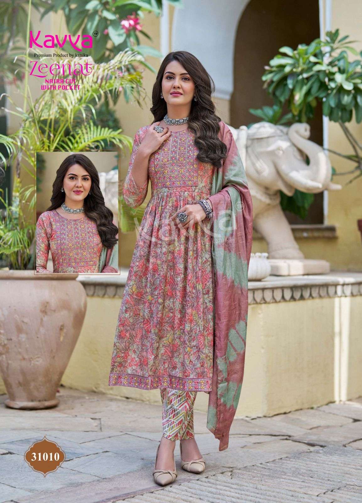 Zeenat Vol 31 Kavya Capsule Readymade Pant Style Suits Manufacturer India