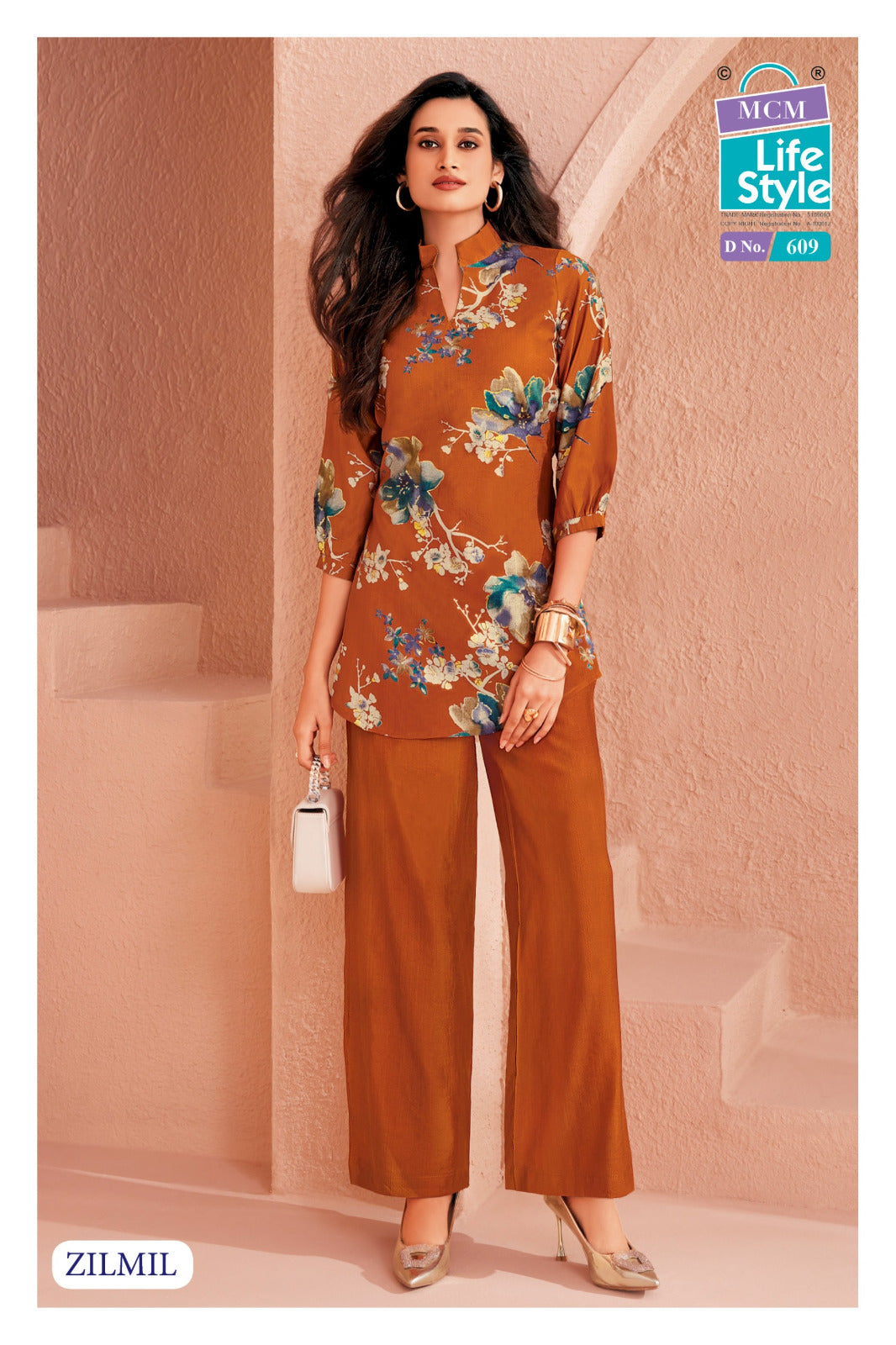 Zilmil Vol 6 Mcm Lifestyle Vertican Co Ord Set Manufacturer