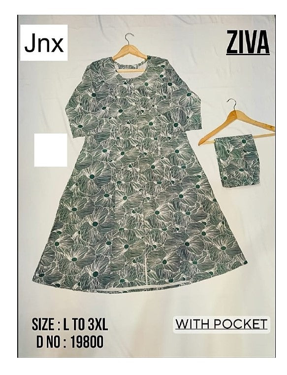 Ziva Jnx Rayon Kurti Pant Set Exporter Gujarat