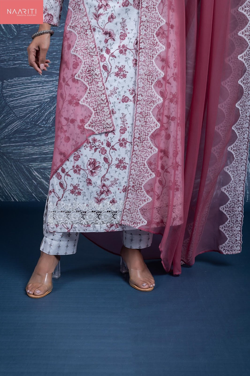 Zora Naariti Lawn Cotton Pakistani Salwar Suits Exporter Ahmedabad