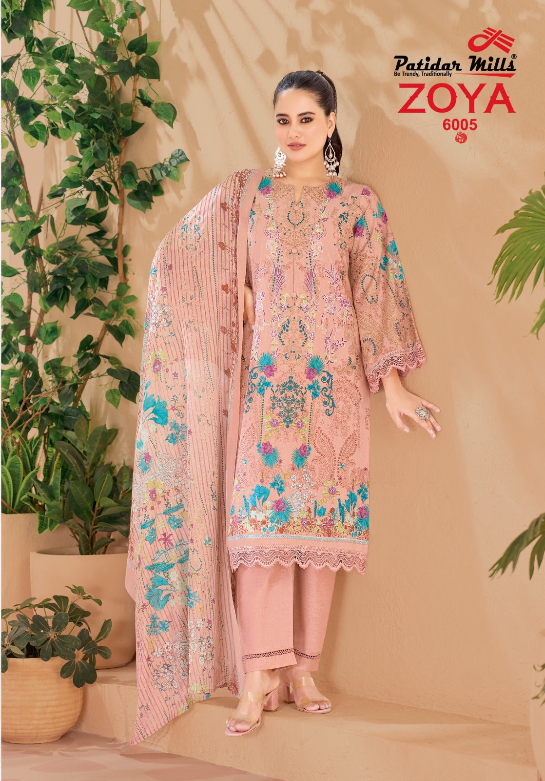 Zoya Vol 6 Patidar Mills Cotton Karachi Readymade Suits Wholesaler Gujarat