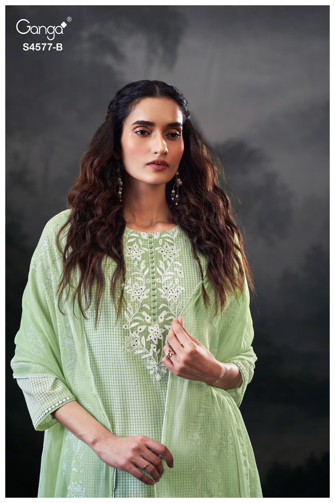 Zoyael 4577 Ganga Cotton Plazzo Style Suits Wholesale