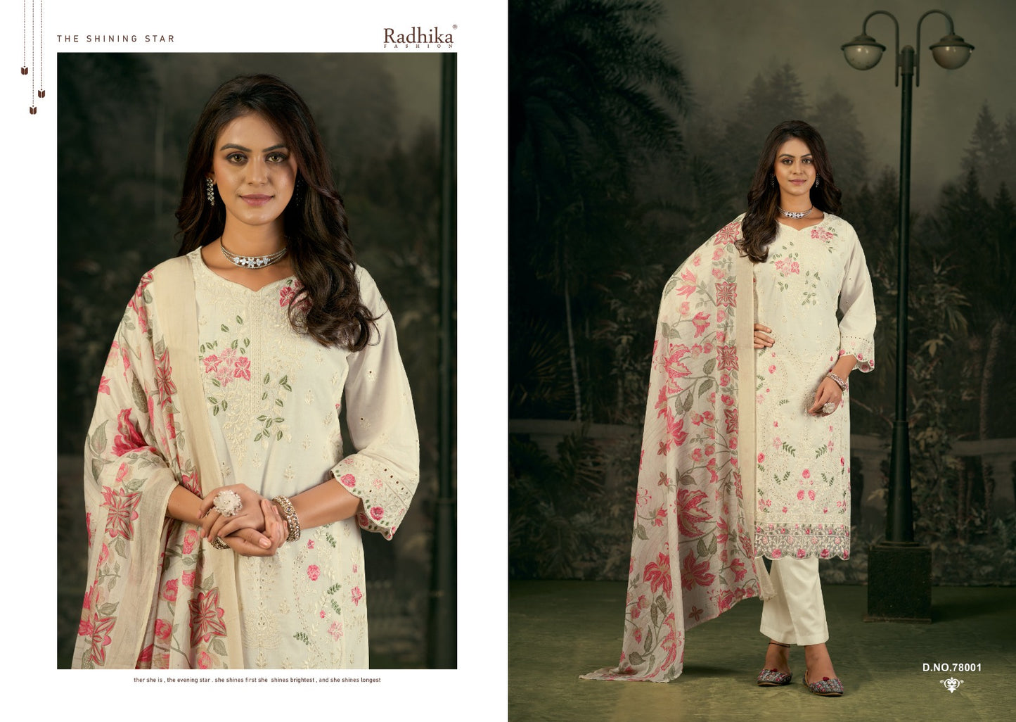 Zubeda Radhika Fashion Azara Lawn Cotton Karachi Salwar Suits Manufacturer Ahmedabad