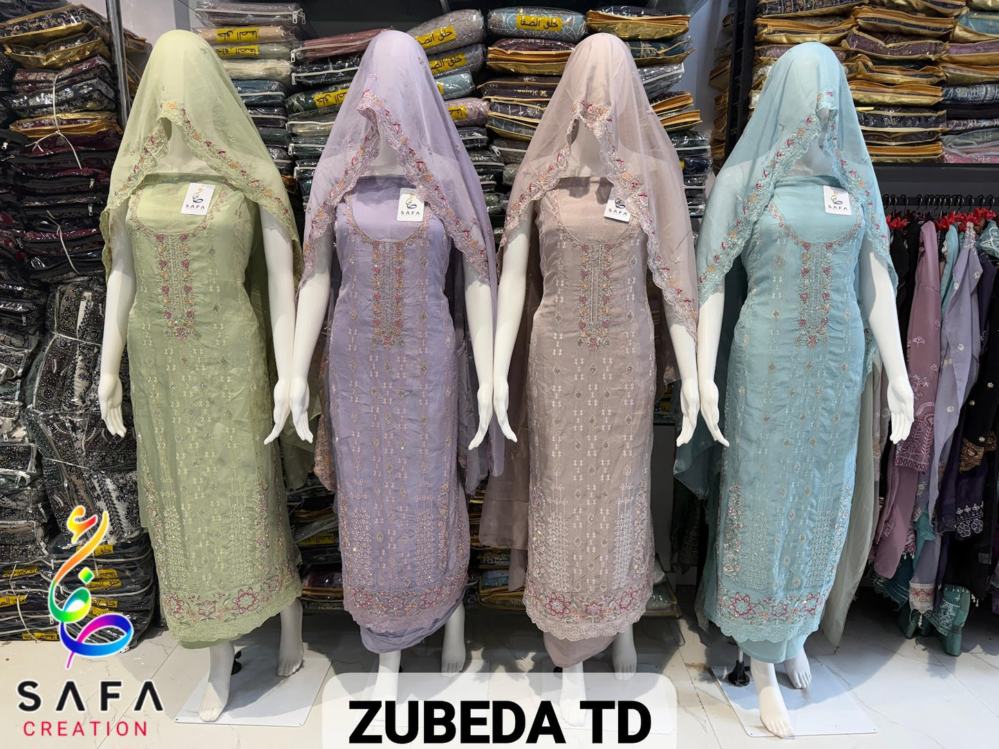 Zubeda Td Safa Creation Silk Salwar Suits Supplier Gujarat