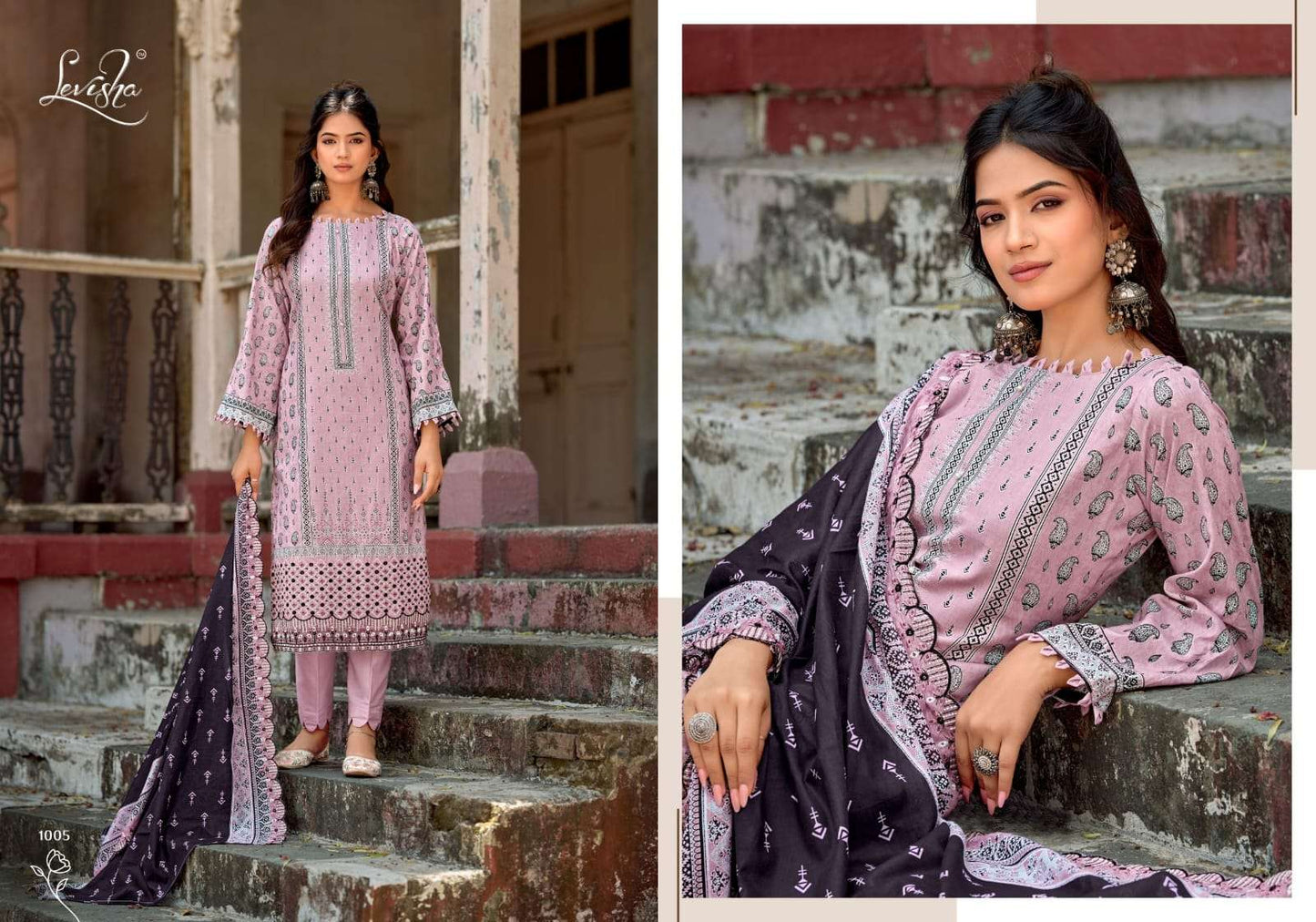 Zubia Levisha Cambric Lawn Karachi Salwar Suits Wholesaler Gujarat