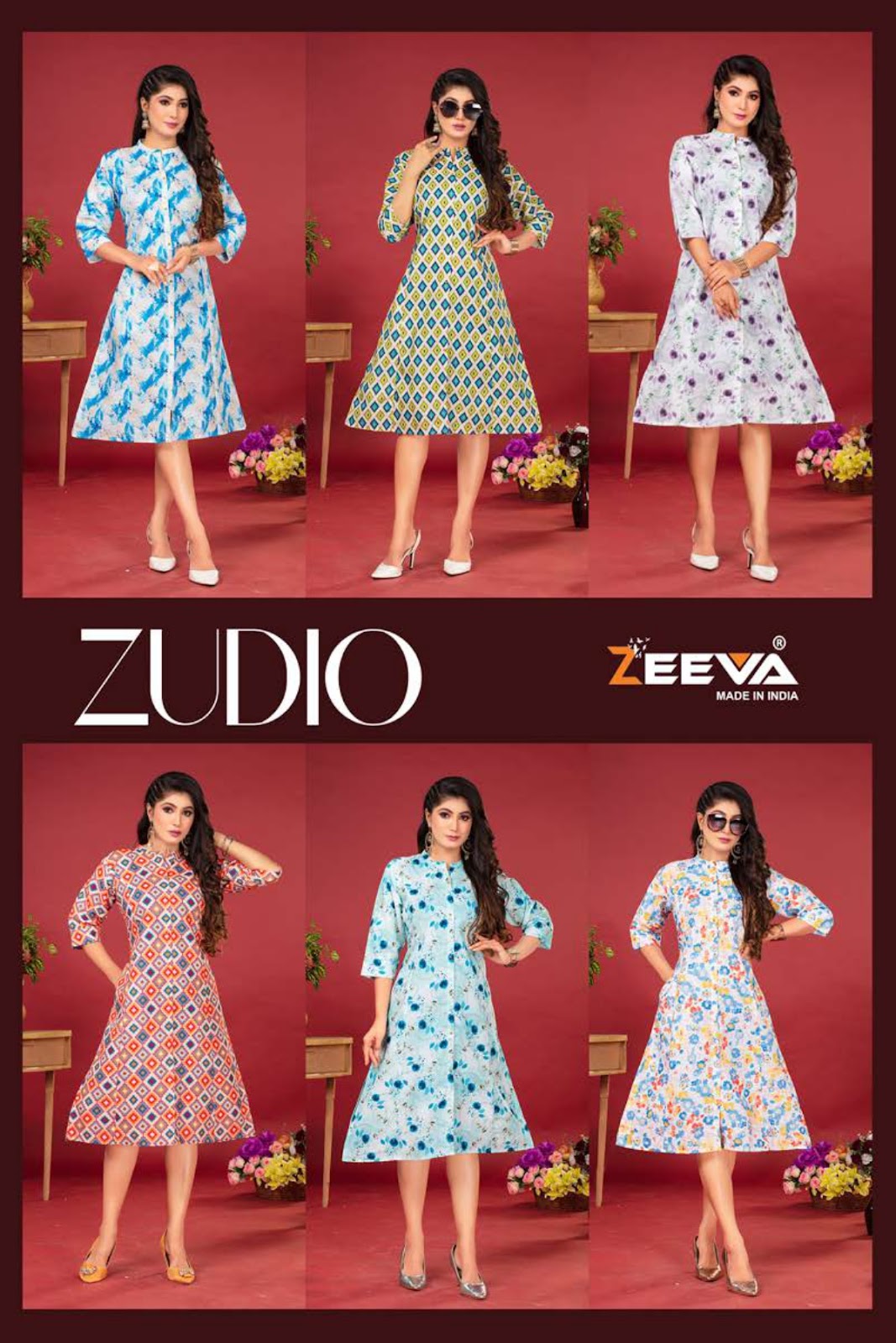 Zudio Zeeva Linen Kurti With Pocket Wholesale Price – Kavya Style Plus