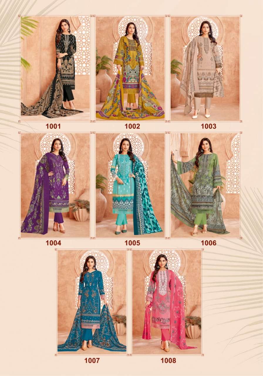 Zulfat Vol 1 Mayur Creation Cotton Karachi Salwar Suits Wholesaler India