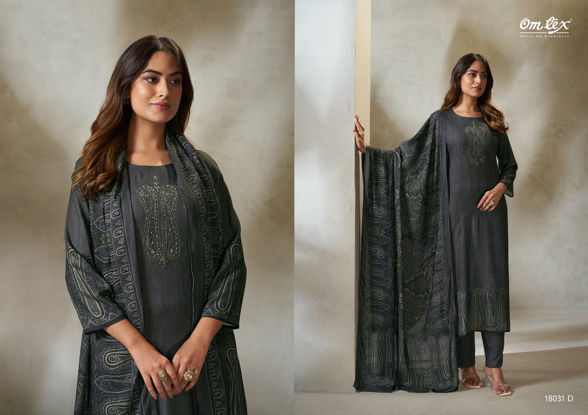 Zuni Omtex Pashmina Suits Wholesale Price