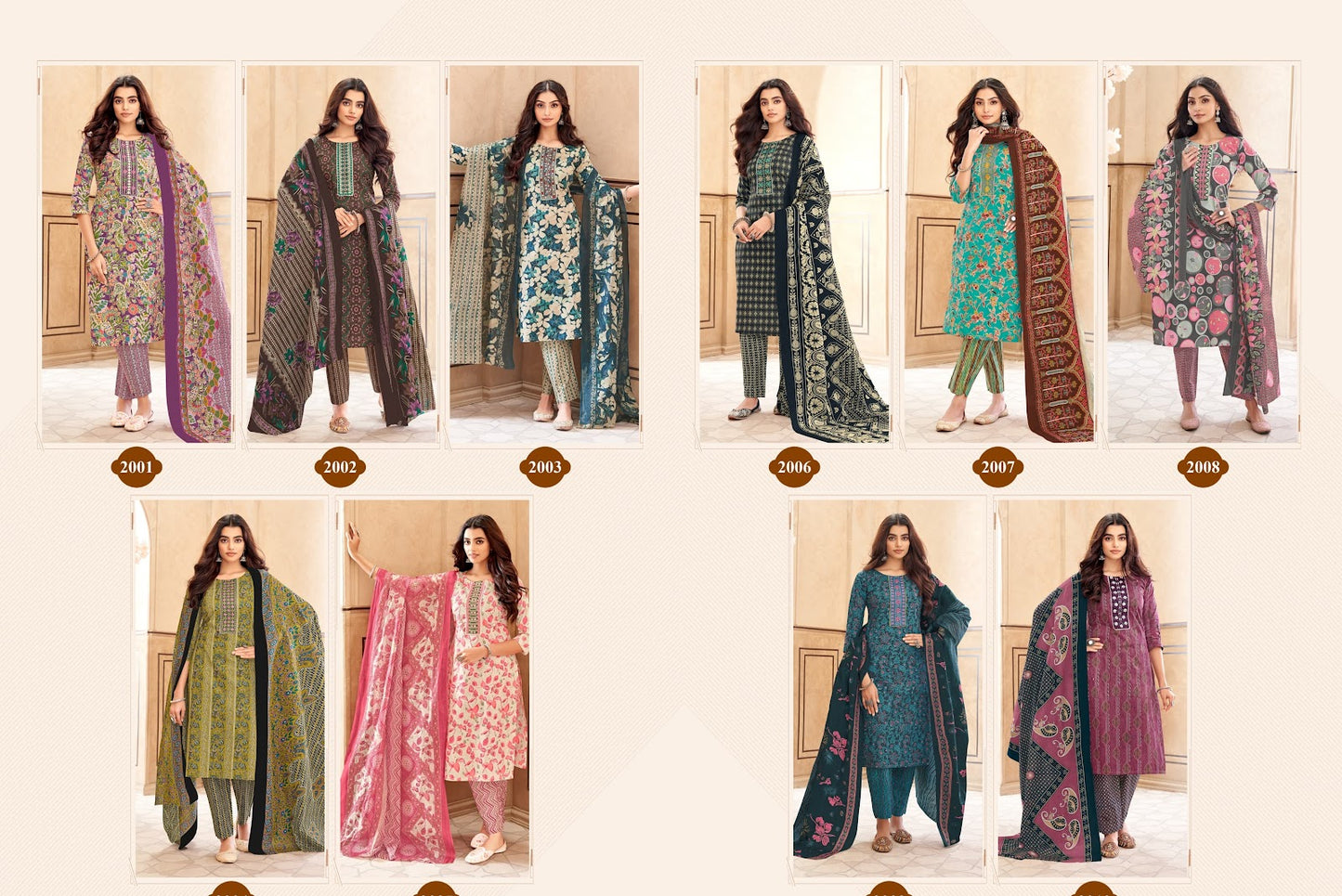 Anushree Vol 2 Mayur Creation Readymade Cotton Pant Suits Wholesaler Ahmedabad