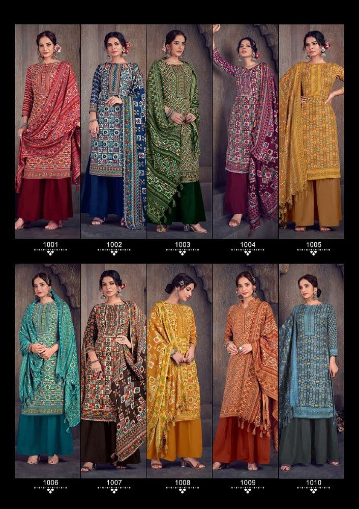 Gulmarg Vol 14 Sat Pashmina Suits