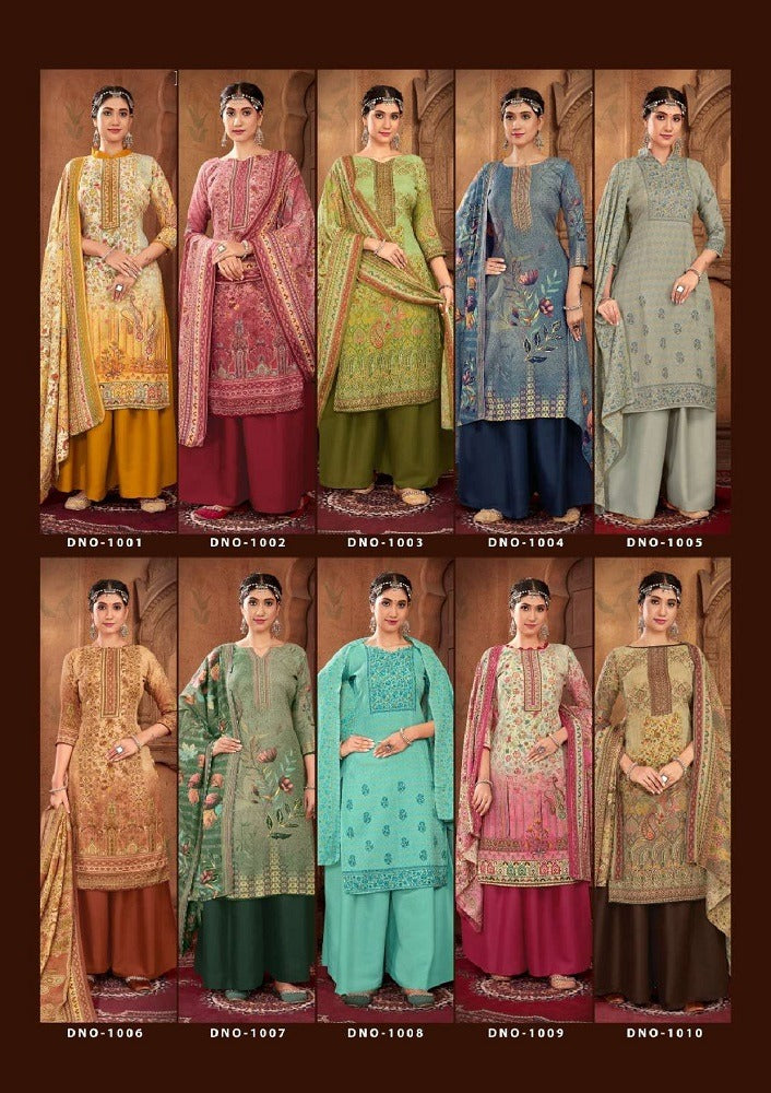 Gulmarg Vol 16 Sat Pashmina Suits