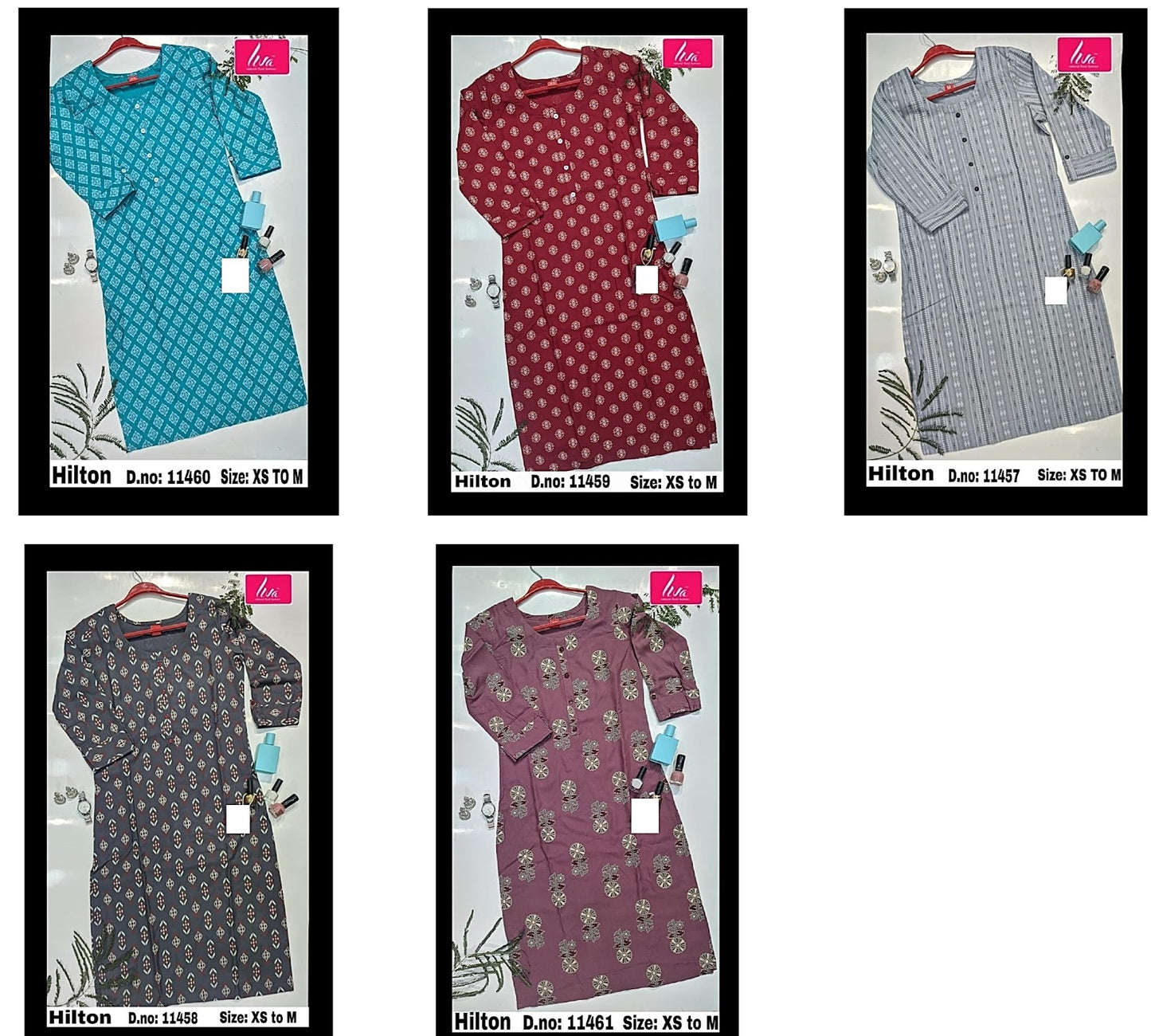 Hilton Zoya Rayon Knee Length Kurtis
