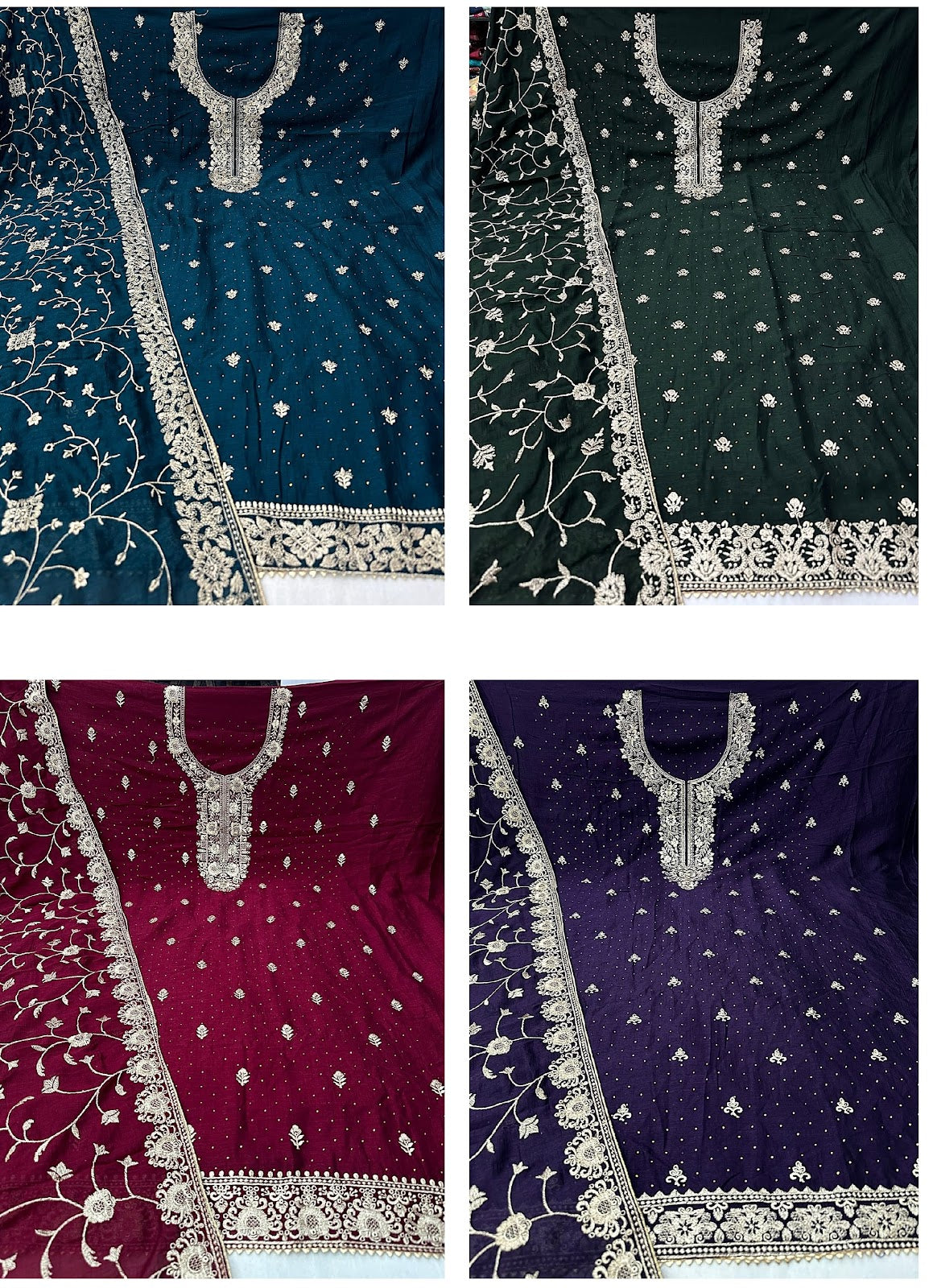Youtube Nayandeep Silk Salwar Suits